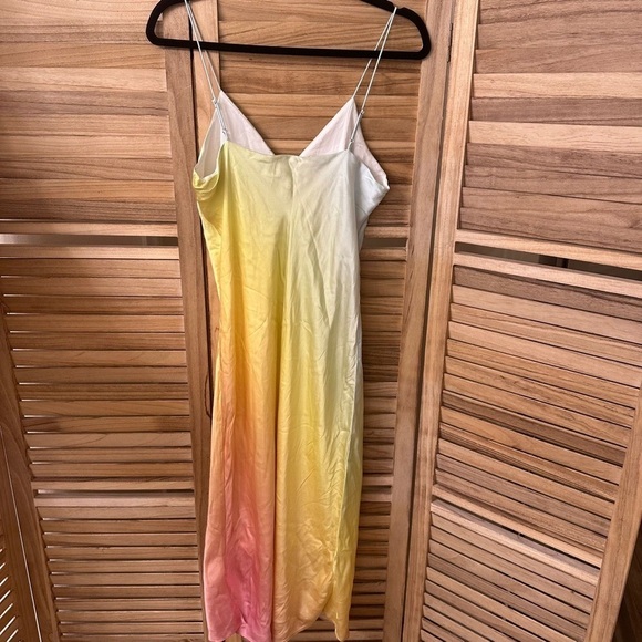 Cami NYC Raven Silk Tye-die Dress Size L - Picture 6 of 9